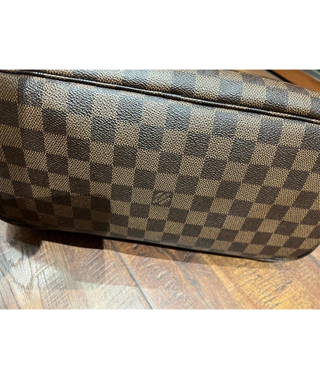 LOUIS VUITTON Коричневая сумка тоут, фото 7