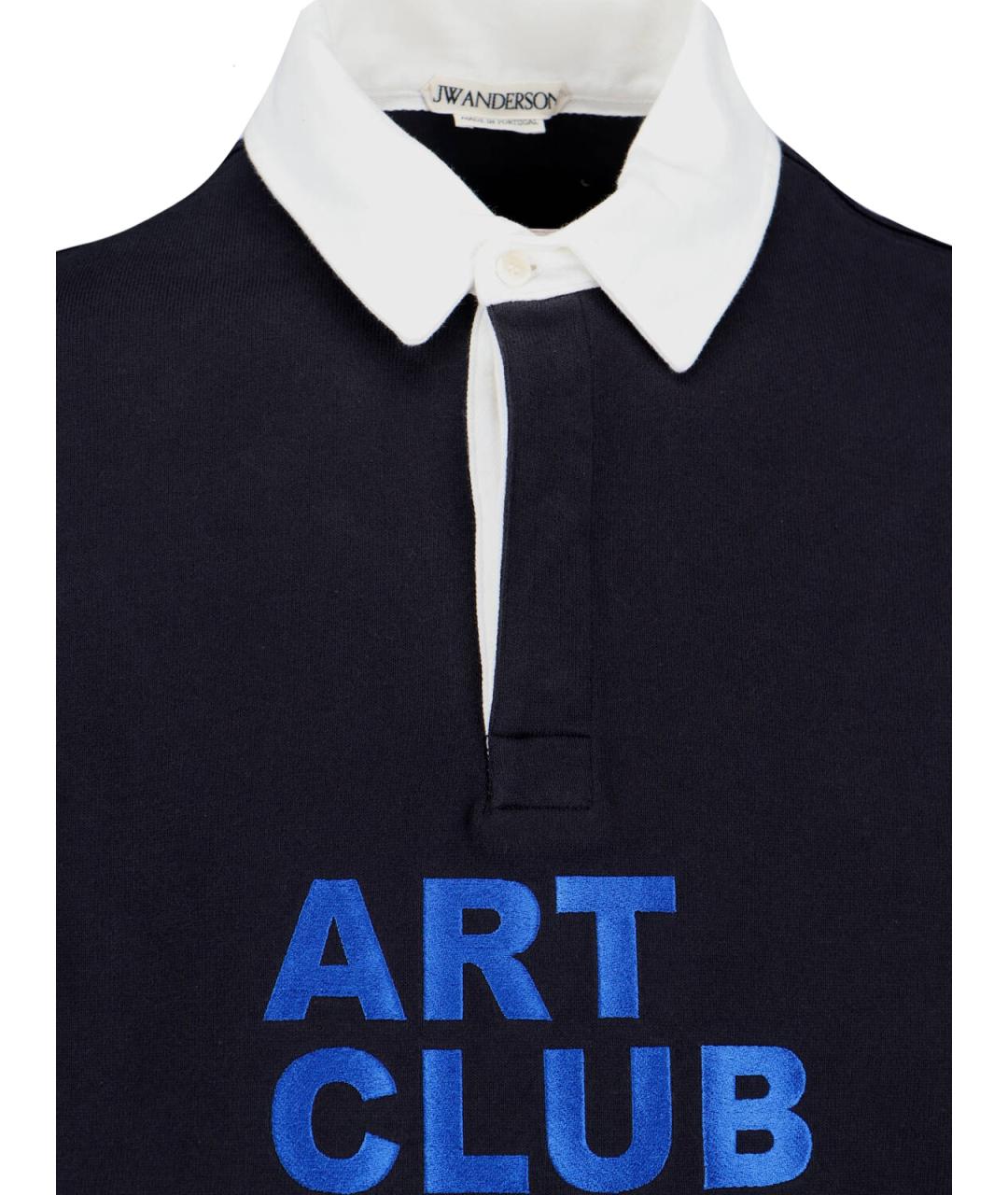 J.W.ANDERSON Черный хлопковый джемпер / свитер, фото 3