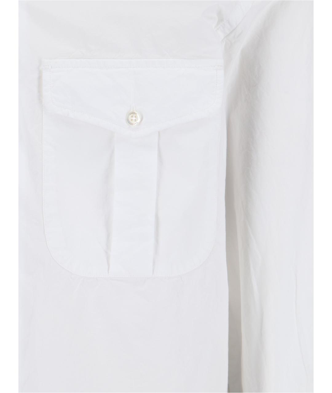 ASPESI Белая хлопковая кэжуал рубашка, фото 3