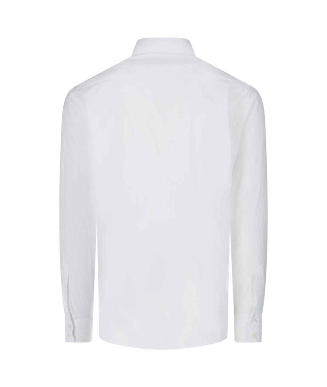 ASPESI Белая хлопковая кэжуал рубашка, фото 2