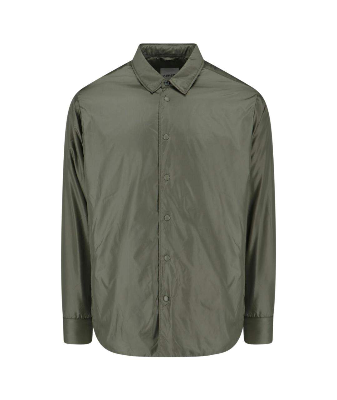 ASPESI Зеленая кэжуал рубашка, фото 1