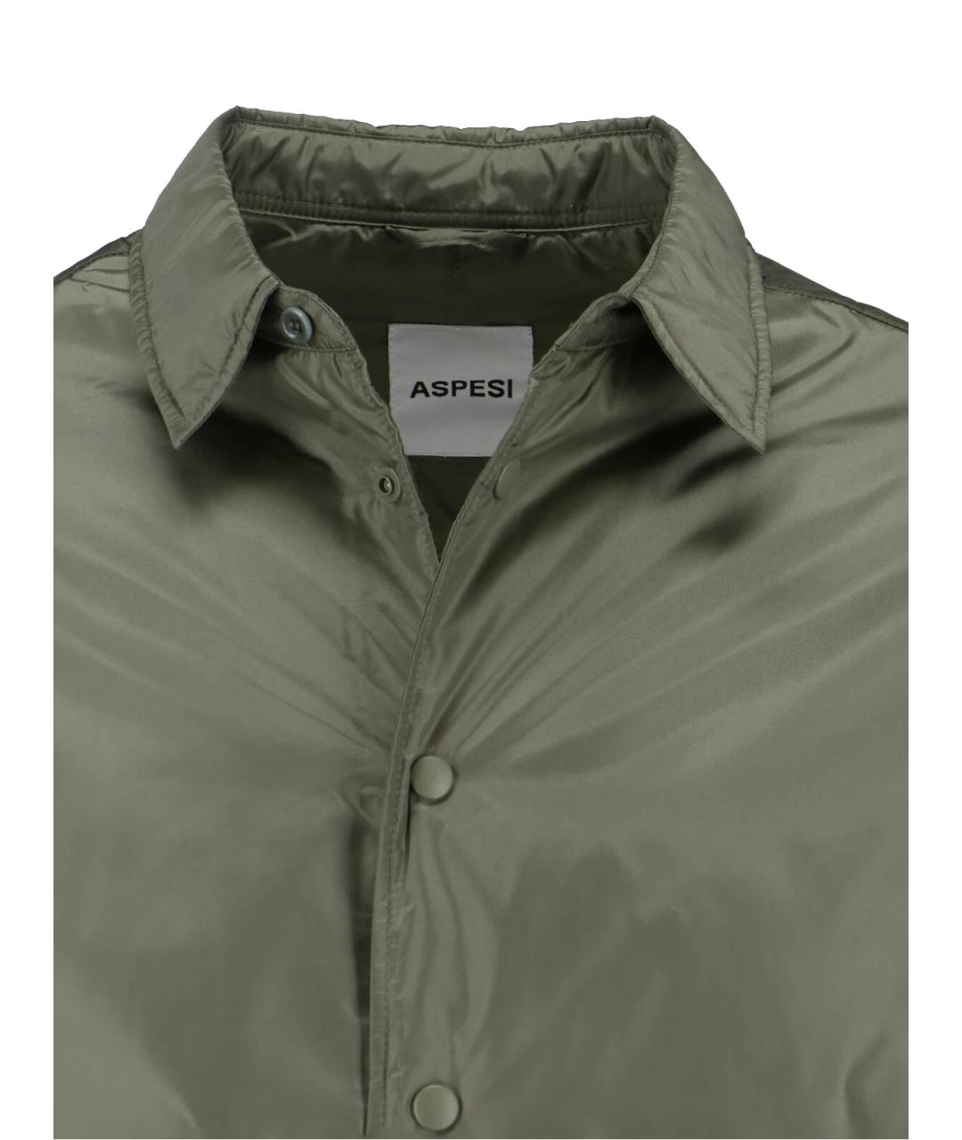 ASPESI Зеленая кэжуал рубашка, фото 4