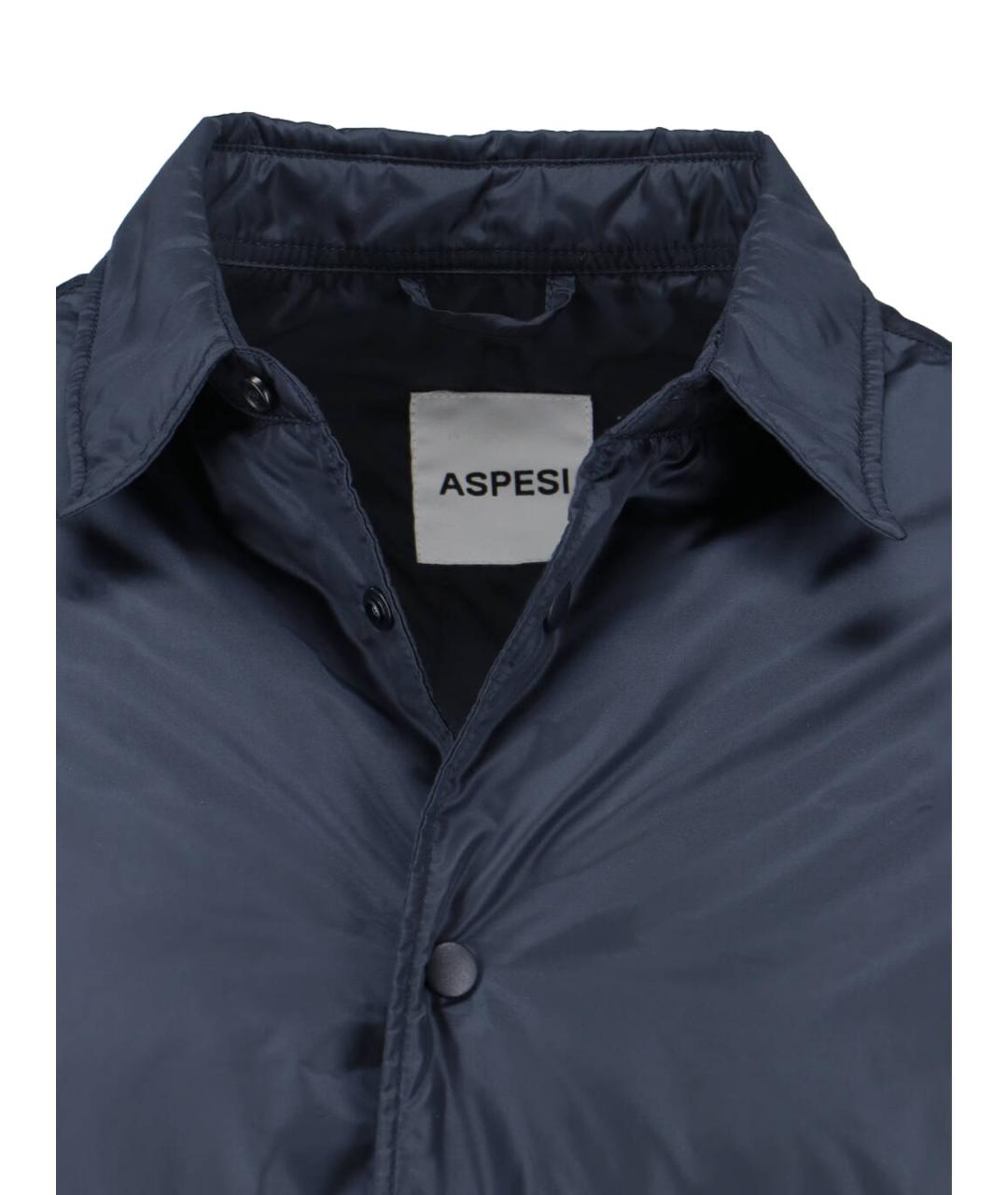 ASPESI Синяя кэжуал рубашка, фото 4