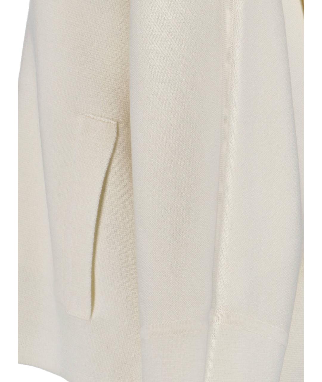 MAX MARA Белый шерстяной кардиган, фото 3