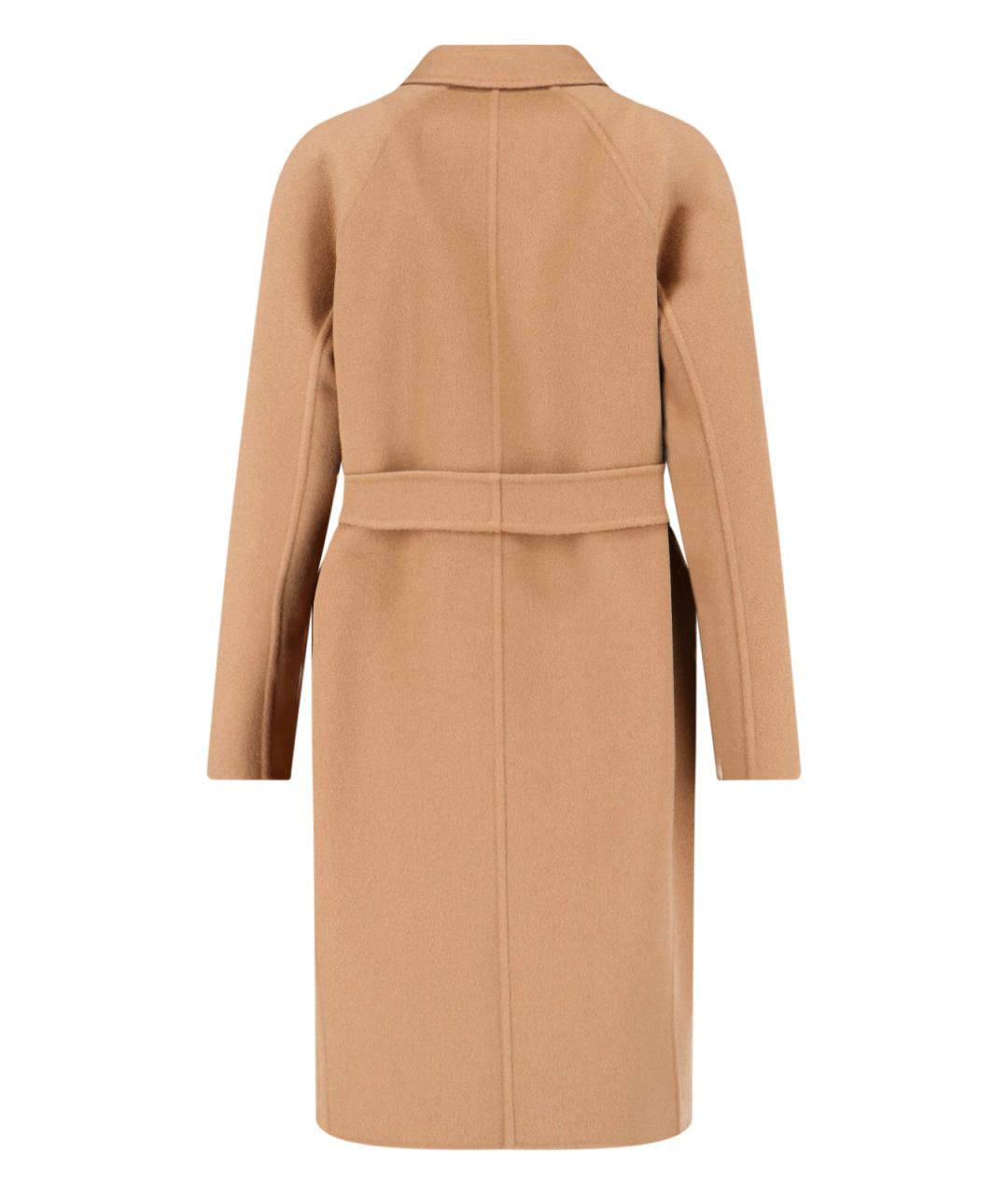 MAX MARA Коричневое кашемировое пальто, фото 2