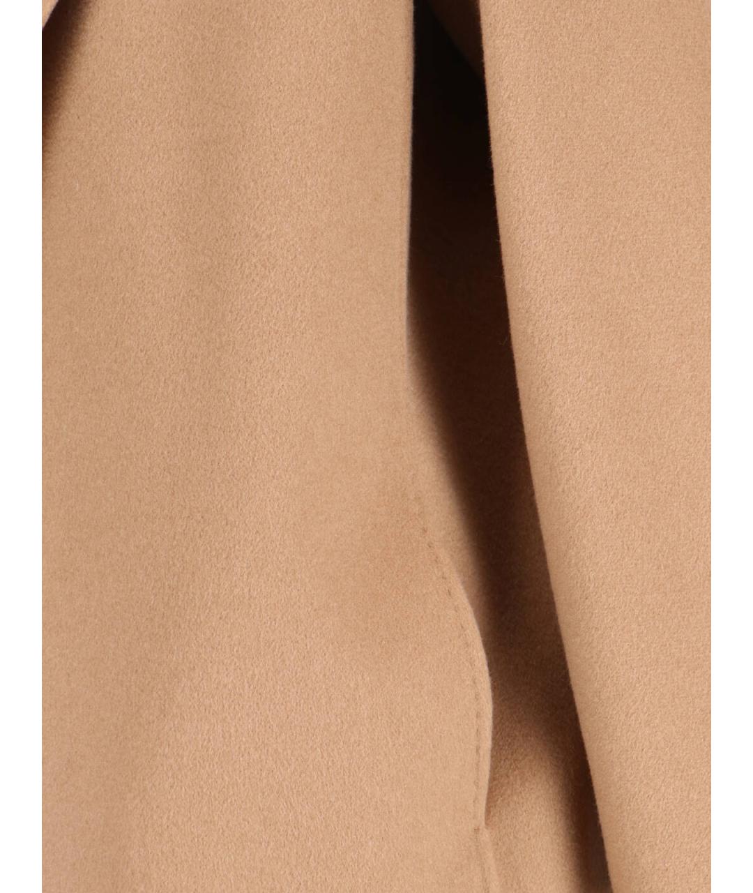 MAX MARA Коричневое кашемировое пальто, фото 3