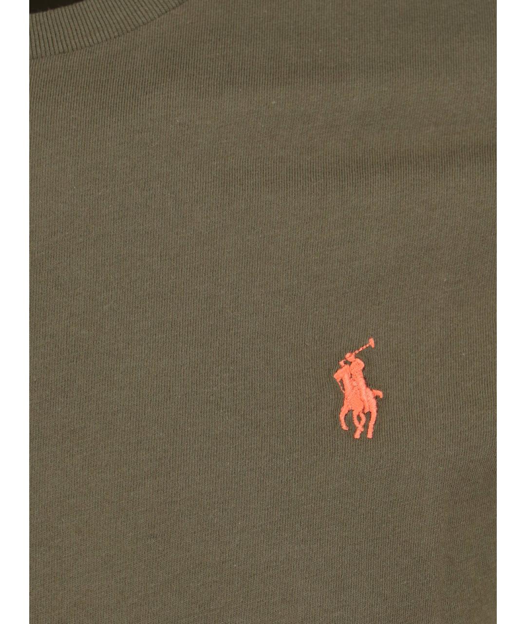POLO RALPH LAUREN Зеленая футболка, фото 3