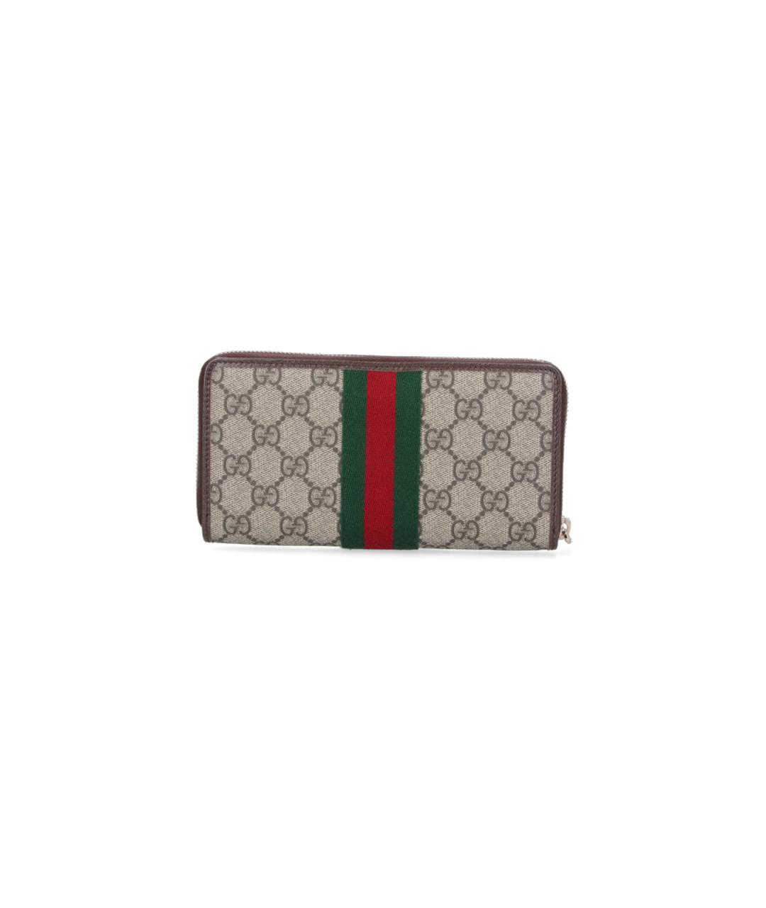 GUCCI Бежевый кошелек, фото 3