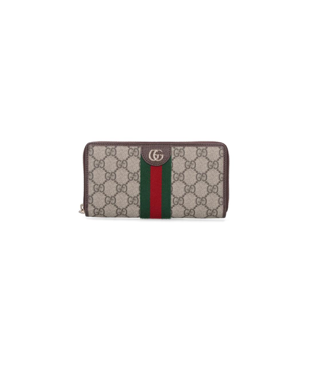GUCCI Бежевый кошелек, фото 1