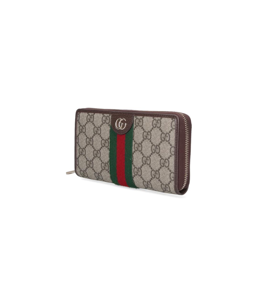 GUCCI Бежевый кошелек, фото 2