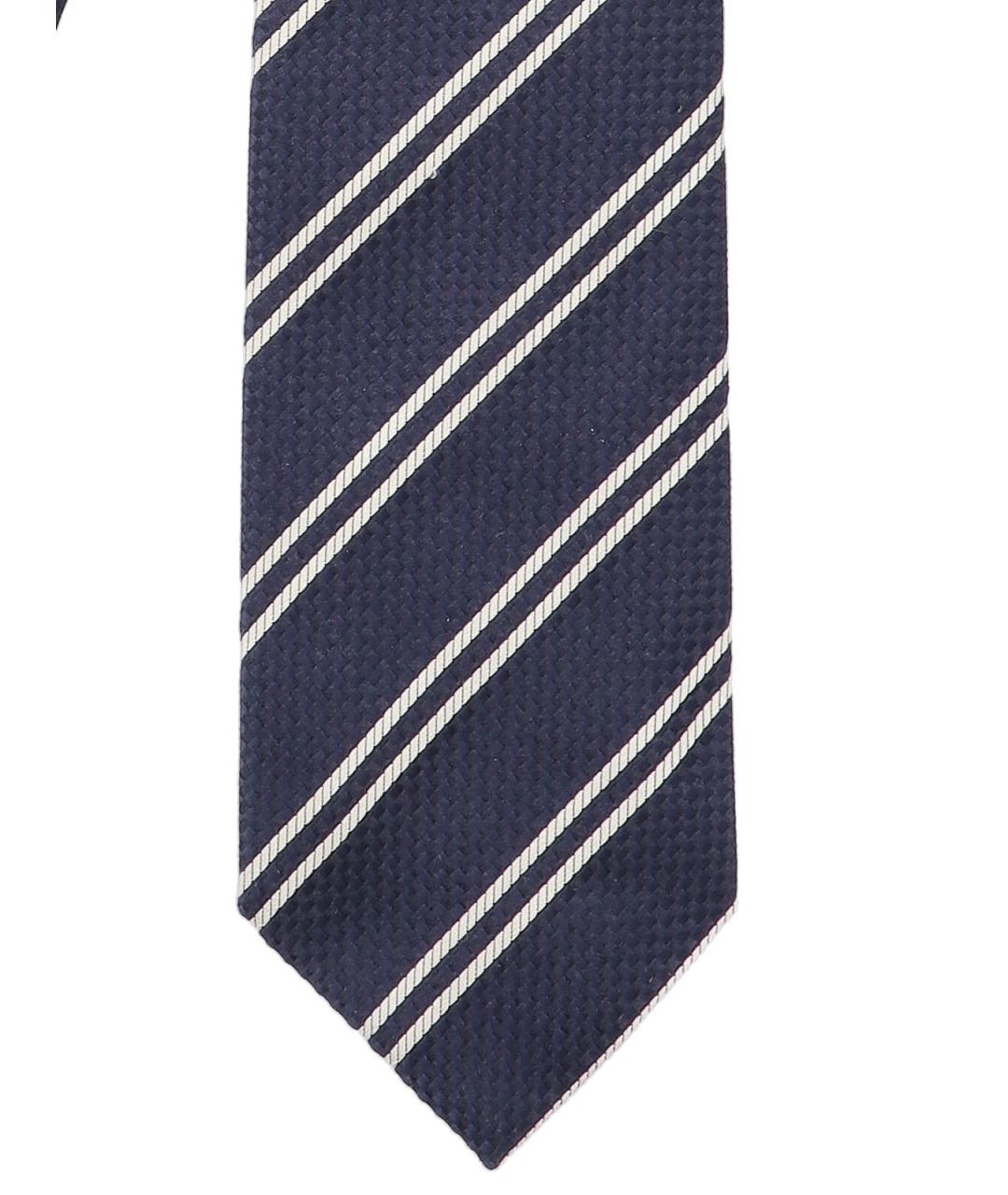 TOM FORD Синий шелковый галстук, фото 3