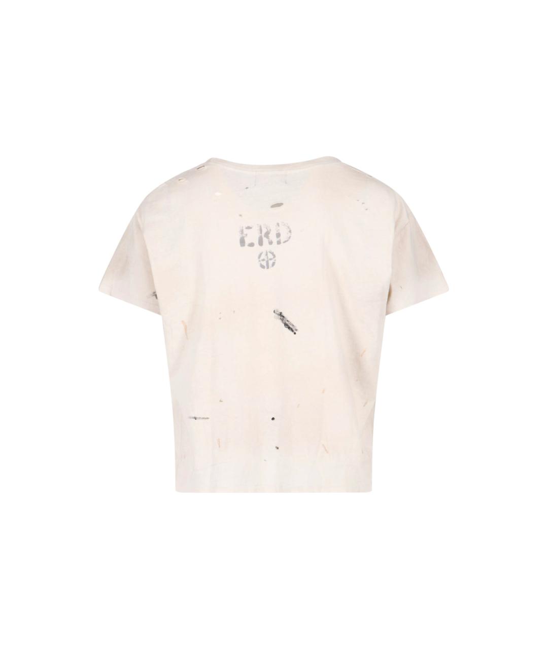 Enfants Riches Déprimés Белая хлопковая футболка, фото 2