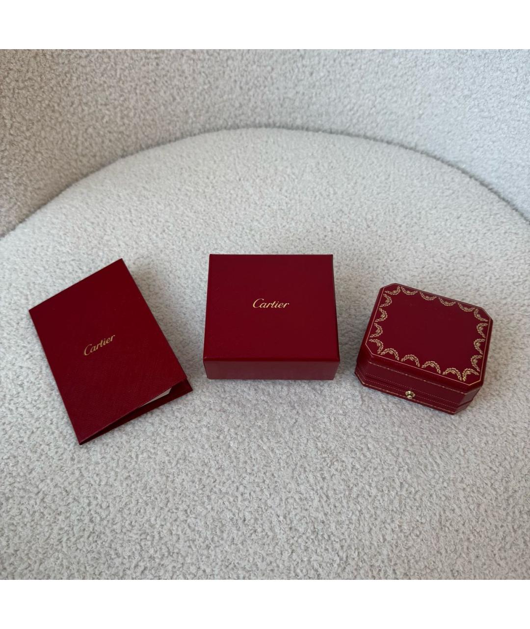 CARTIER Золотые серьги из желтого золота, фото 3