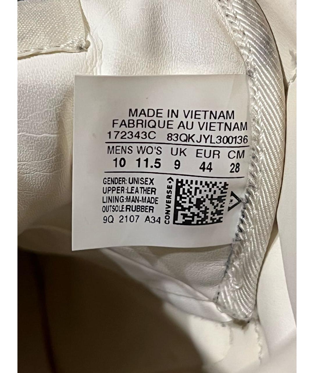 RICK OWENS Белые кожаные высокие ботинки, фото 5