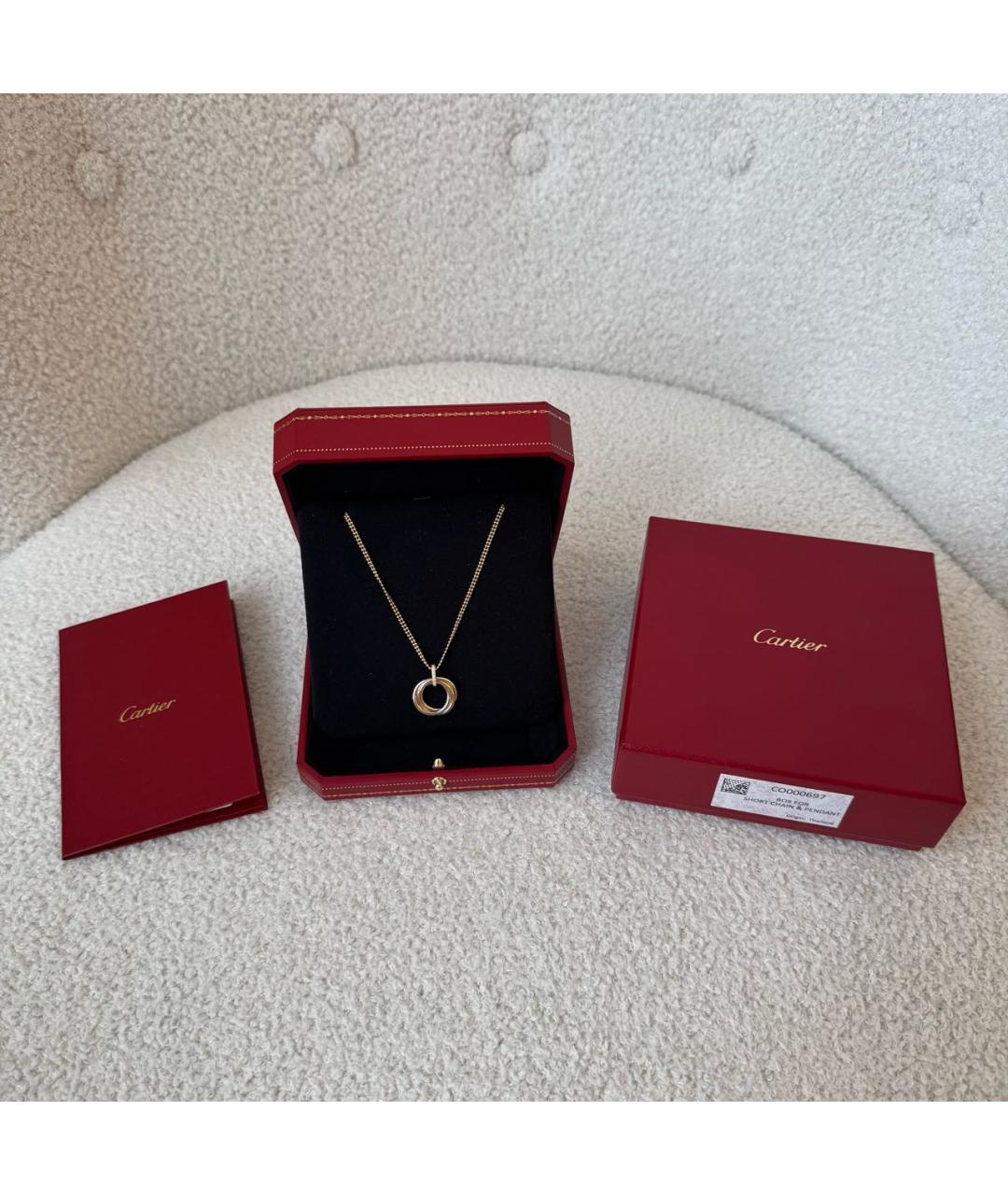 CARTIER Золотая подвеска из желтого золота, фото 3