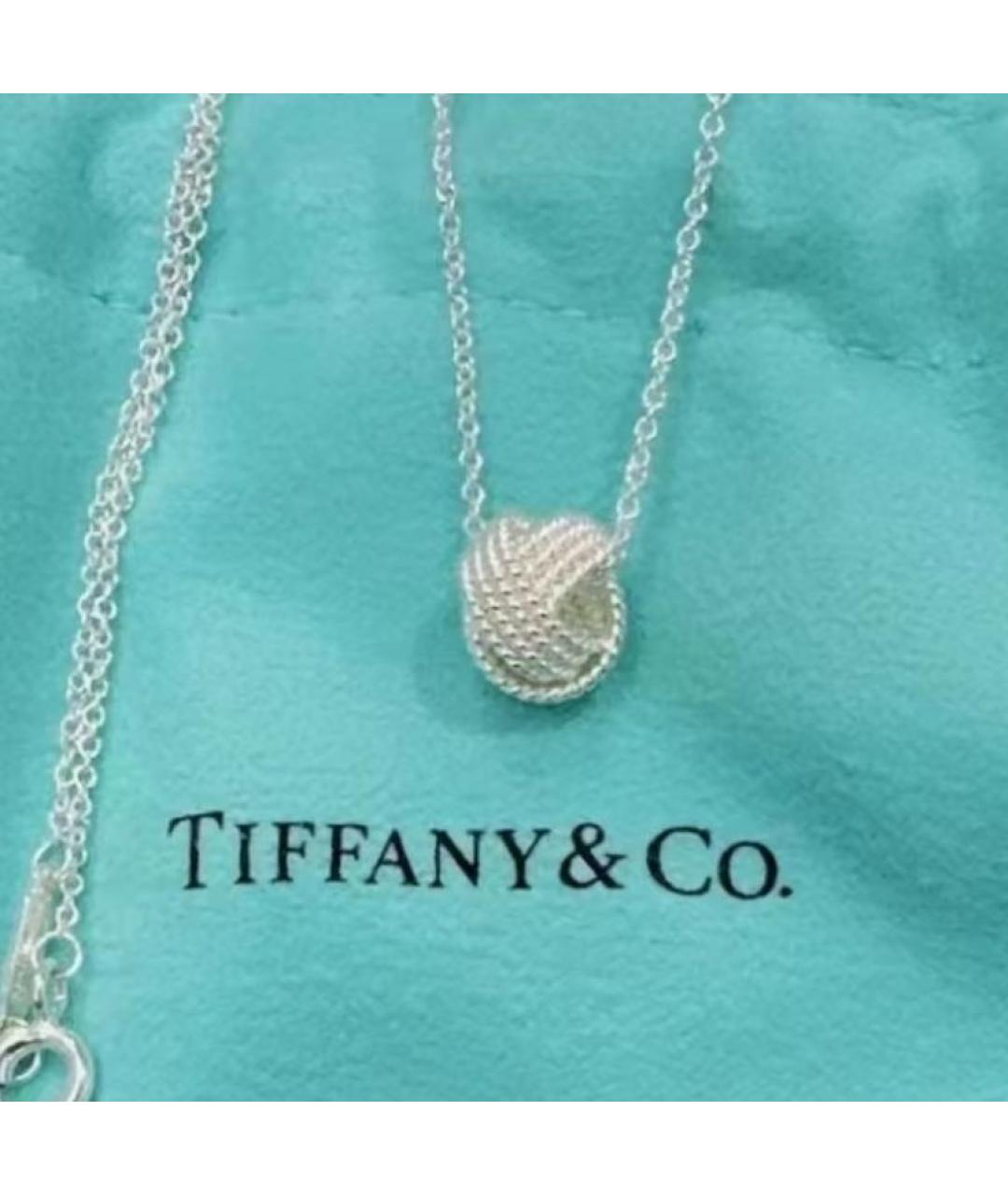 TIFFANY&CO Серебряная серебряная подвеска, фото 3