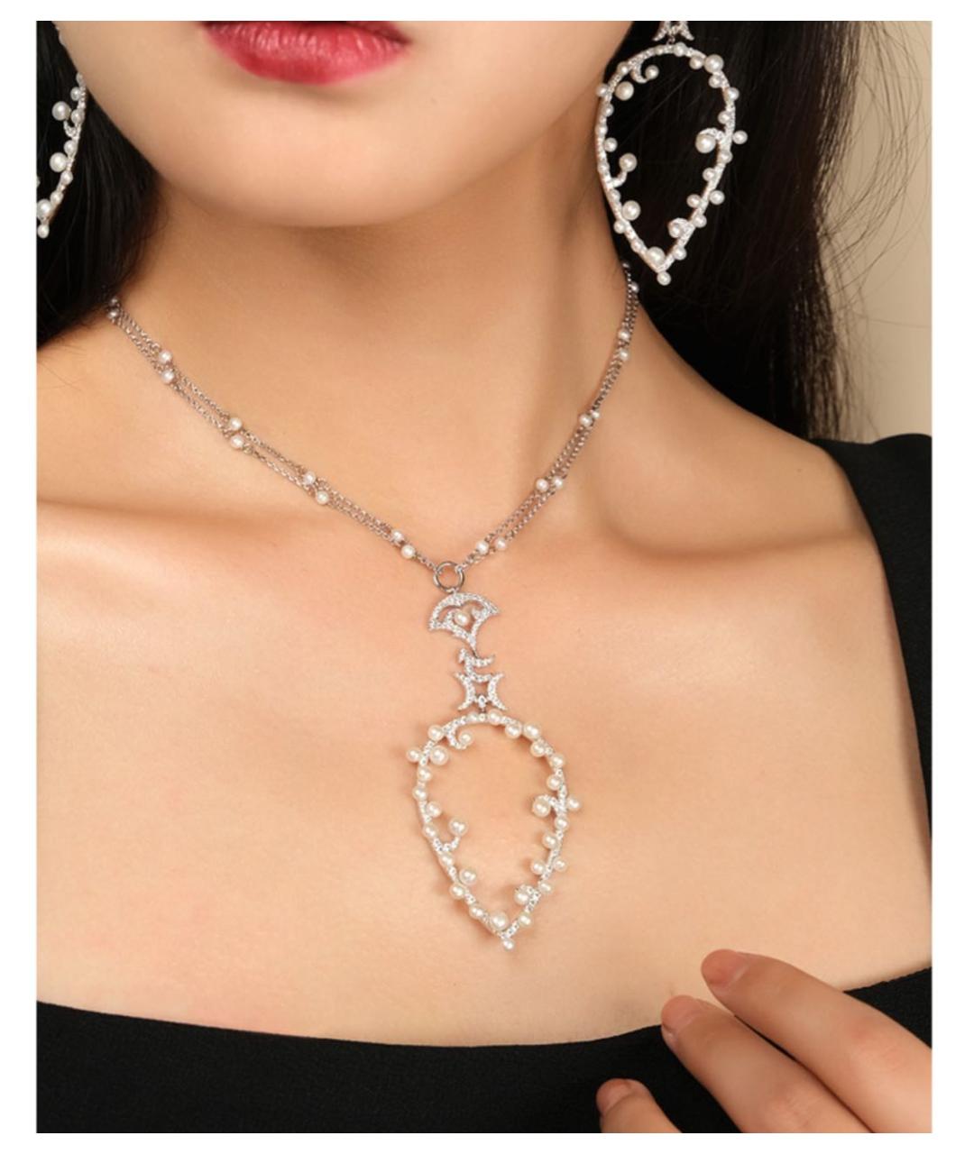 APM Monaco Серебряное серебряное колье, фото 2