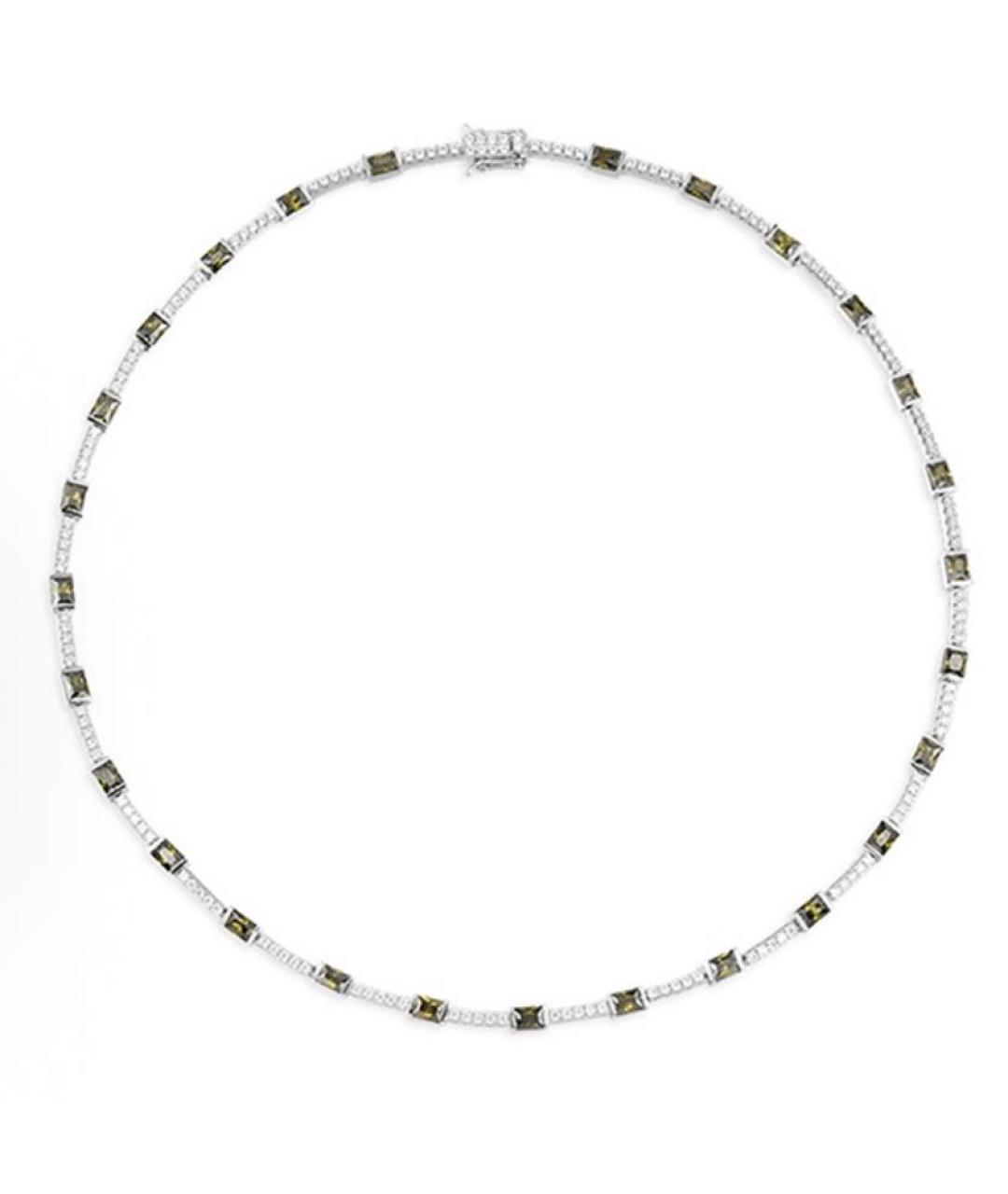 APM Monaco Зеленые серебряное колье, фото 9