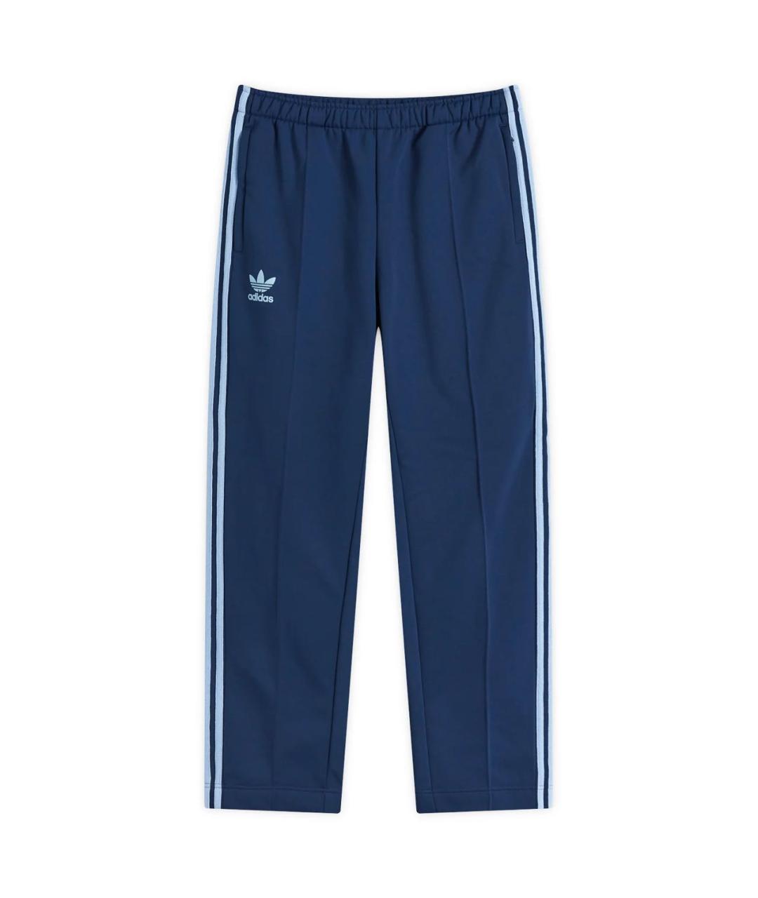 ADIDAS Темно-синие полиэстеровые повседневные брюки, фото 8