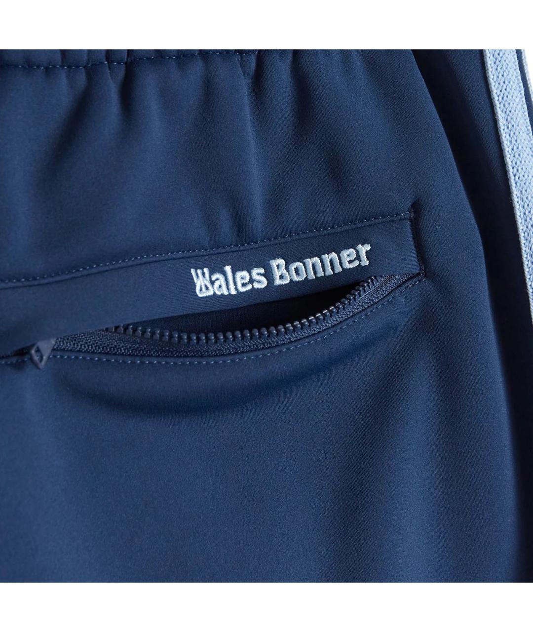 ADIDAS Темно-синие полиэстеровые повседневные брюки, фото 4