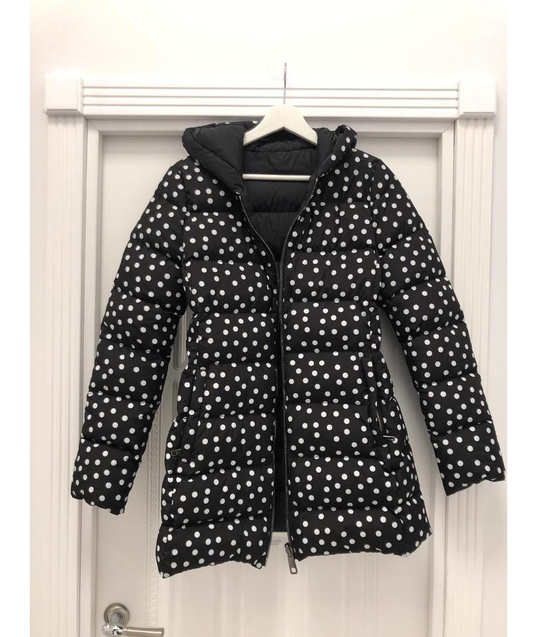 DOLCE&GABBANA Черный хлопковый пуховик, фото 5