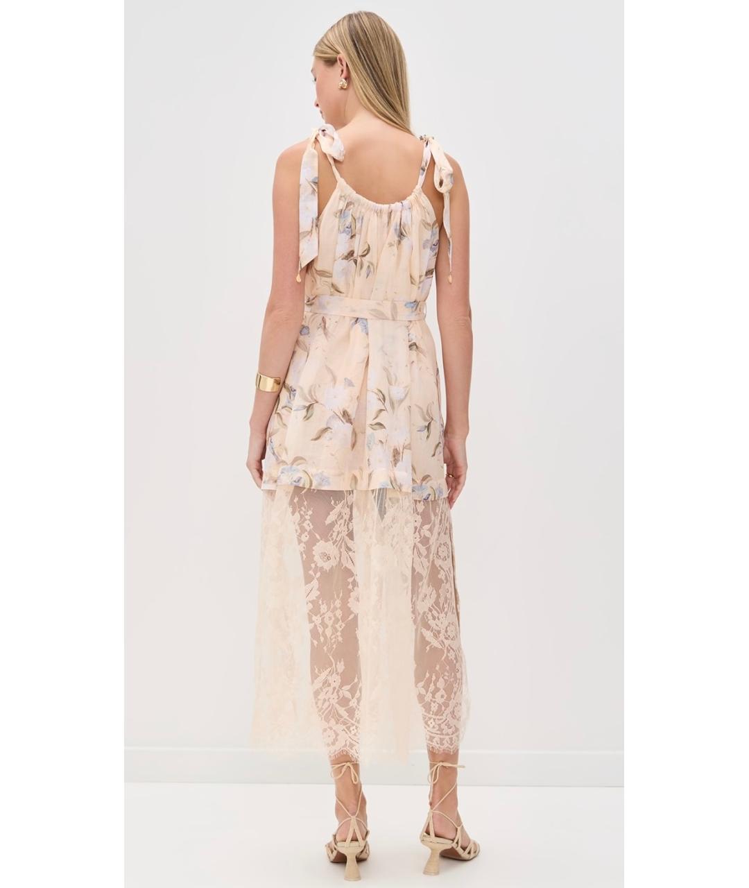 ZIMMERMANN Розовое коктейльное платье, фото 9