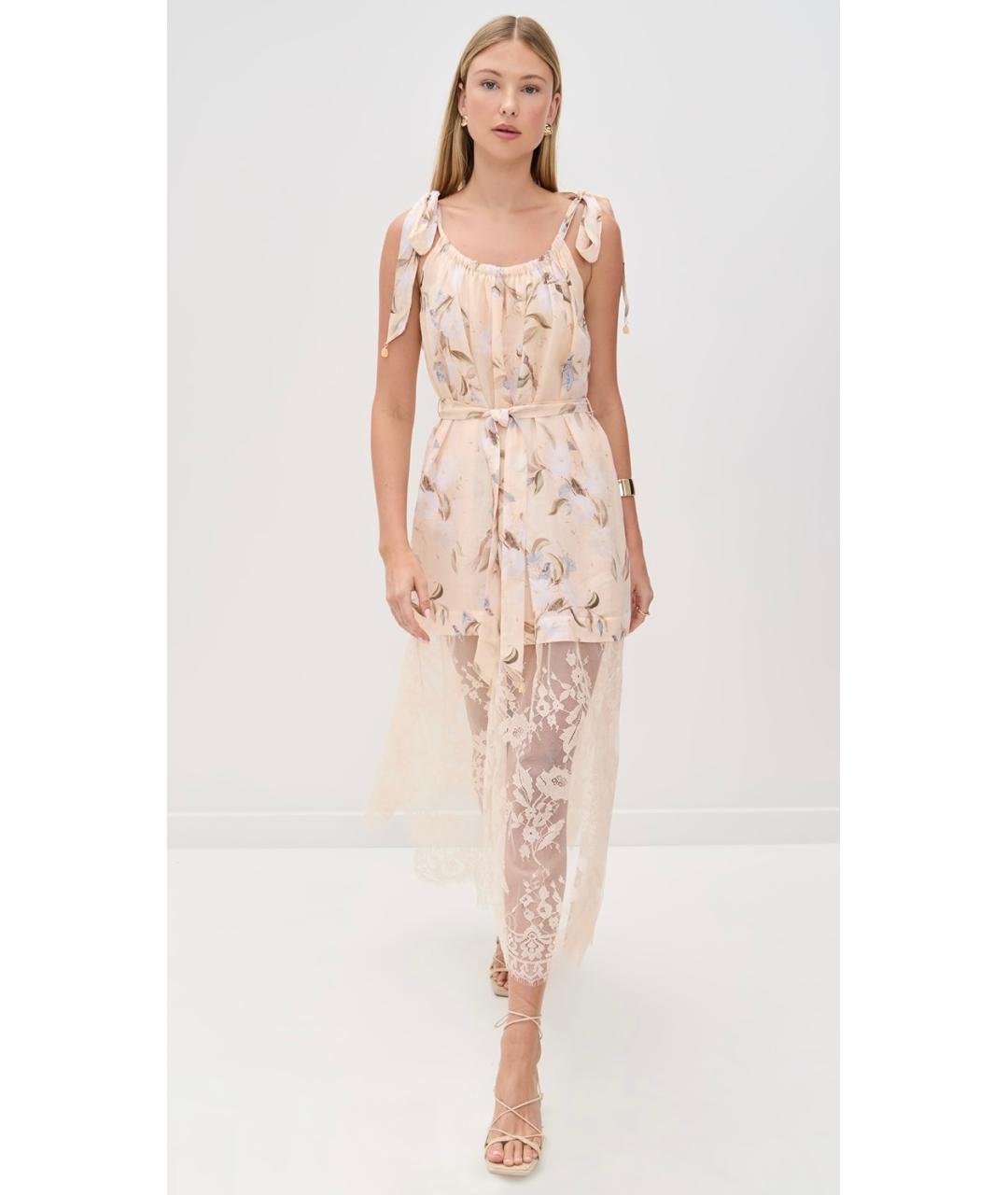 ZIMMERMANN Розовое коктейльное платье, фото 8