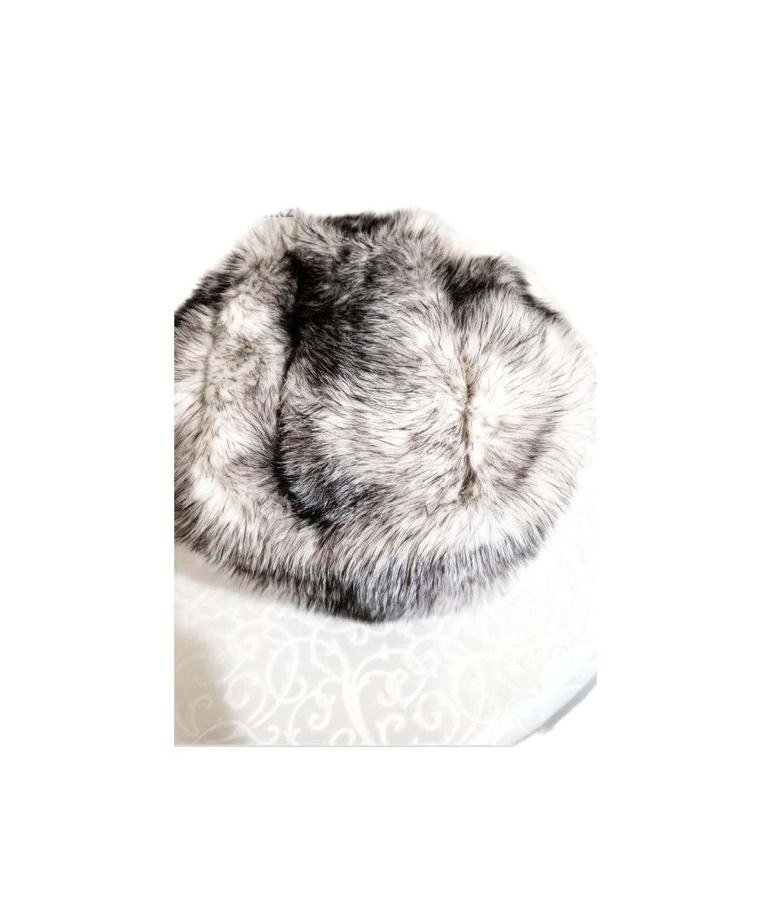 PRADA Серая шерстяная шапка, фото 2