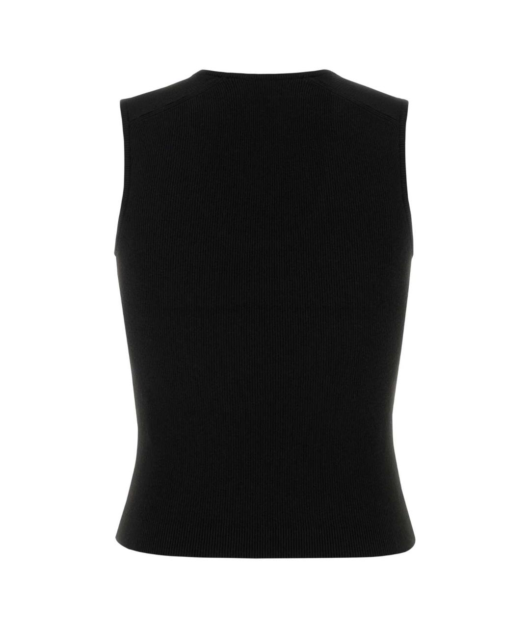 FEAR OF GOD ESSENTIALS Черная полиэстеровая майка, фото 2