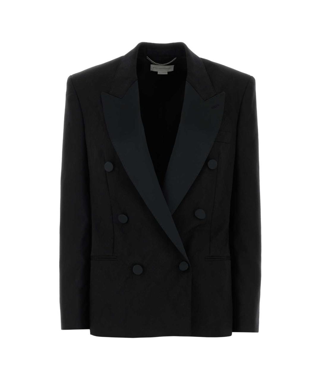 STELLA MCCARTNEY Черный шерстяной жакет/пиджак, фото 3