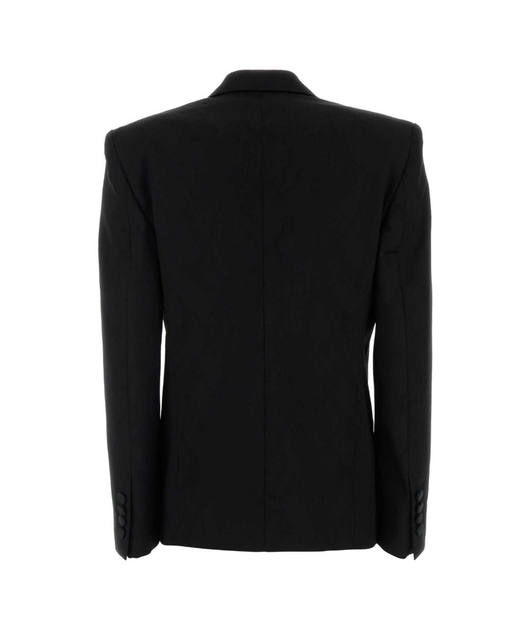 STELLA MCCARTNEY Черный шерстяной жакет/пиджак, фото 2