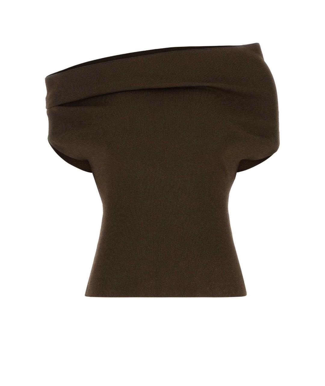 ARMARIUM Коричневая вискозная майка, фото 1