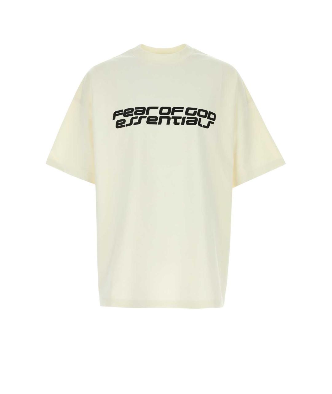 FEAR OF GOD ESSENTIALS Белая хлопковая футболка, фото 1