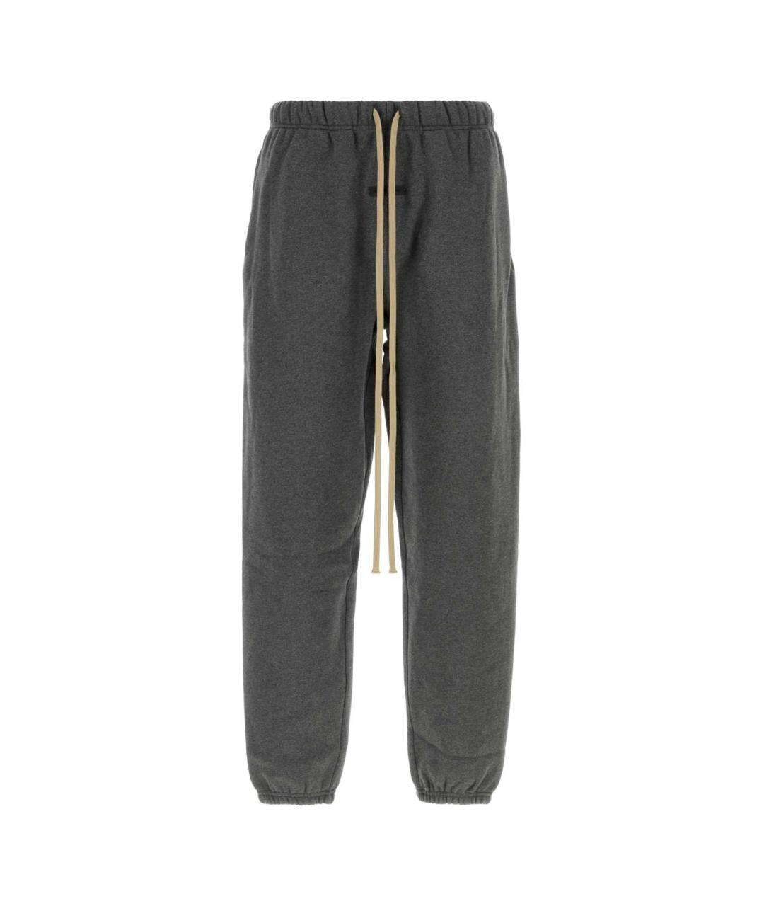 FEAR OF GOD ESSENTIALS Серые хлопковые повседневные брюки, фото 1