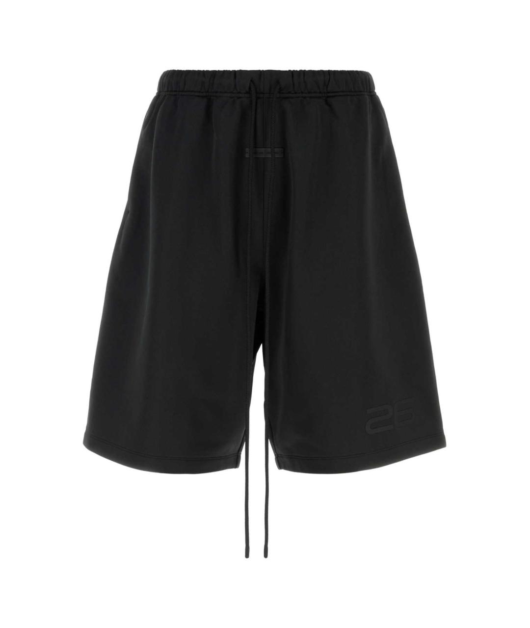 FEAR OF GOD ESSENTIALS Черные полиэстеровые шорты, фото 1