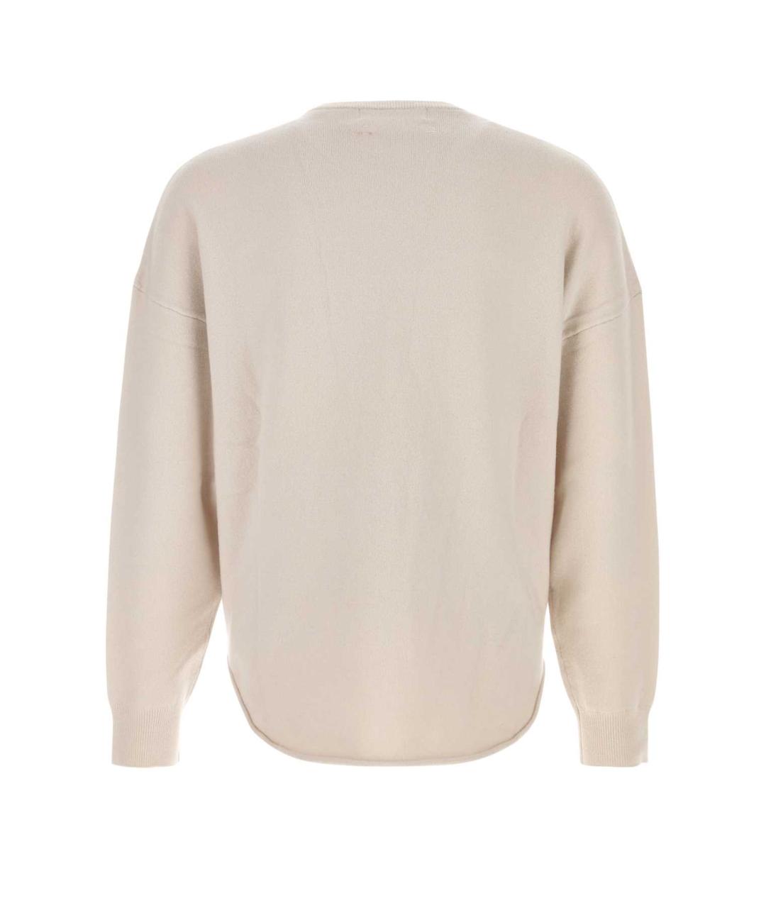 EXTREME CASHMERE Бежевый кашемировый джемпер / свитер, фото 2