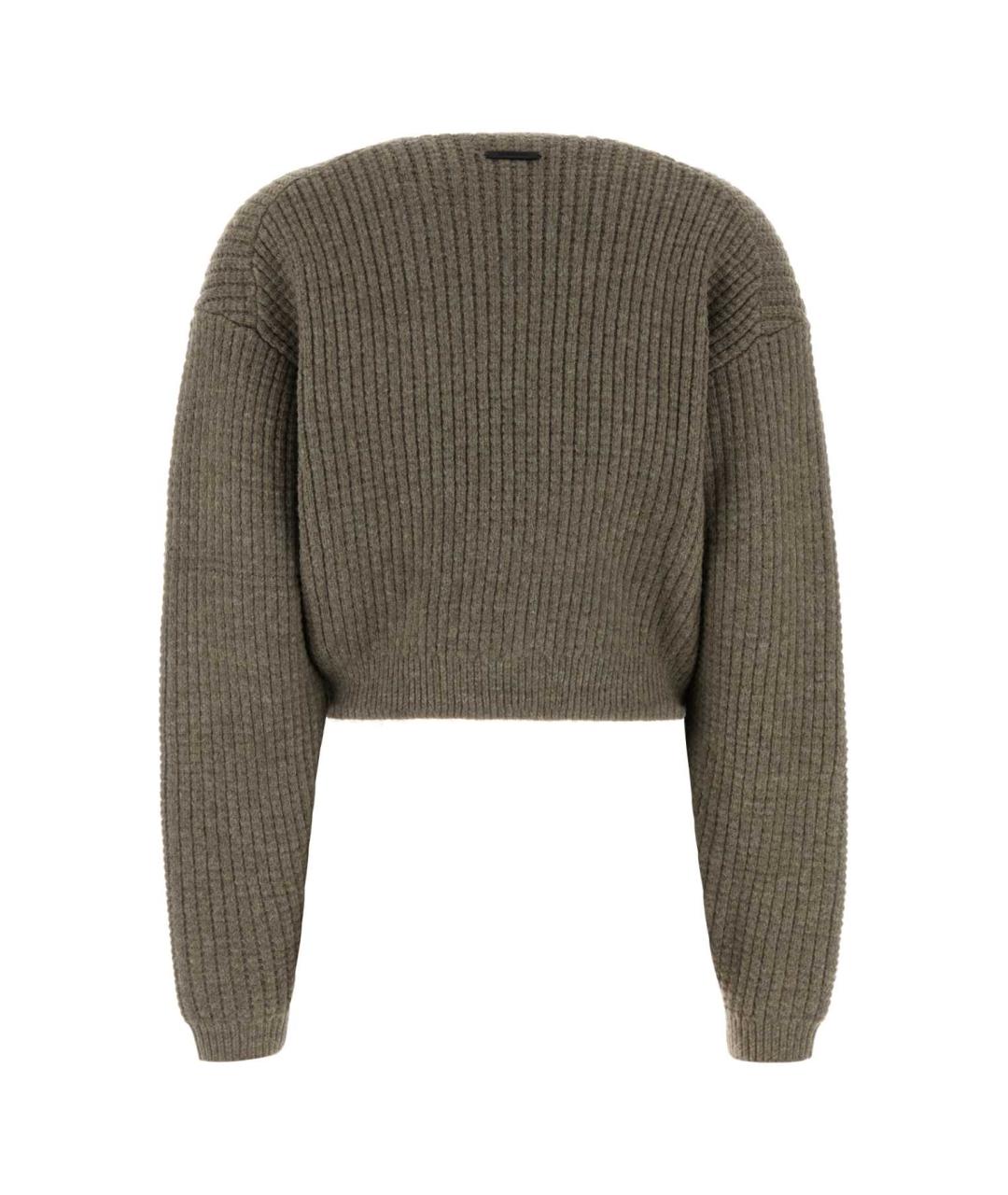 FEAR OF GOD ESSENTIALS Коричневый полиэстеровый джемпер / свитер, фото 2