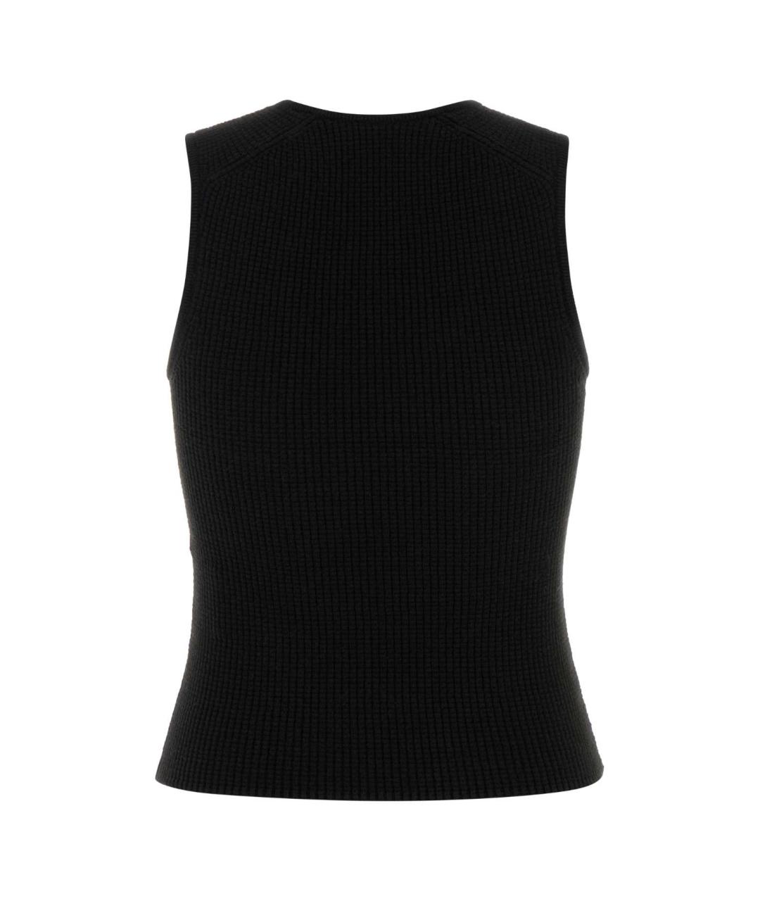 FEAR OF GOD ESSENTIALS Черная полиэстеровая майка, фото 2