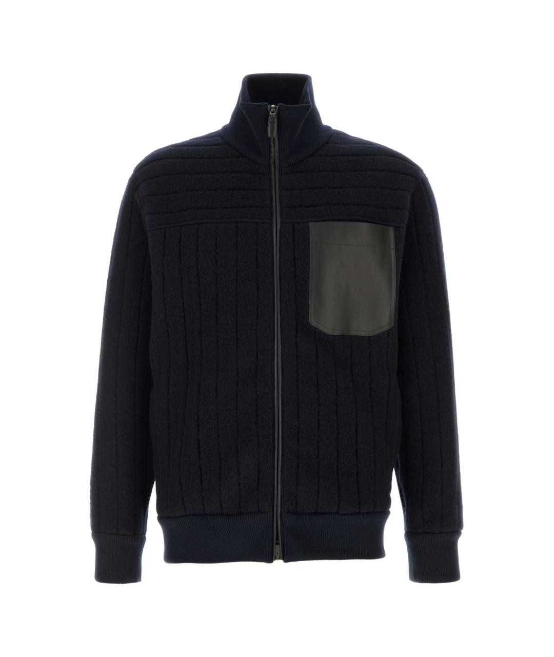 BRIONI Синий кашемировый кардиган, фото 1