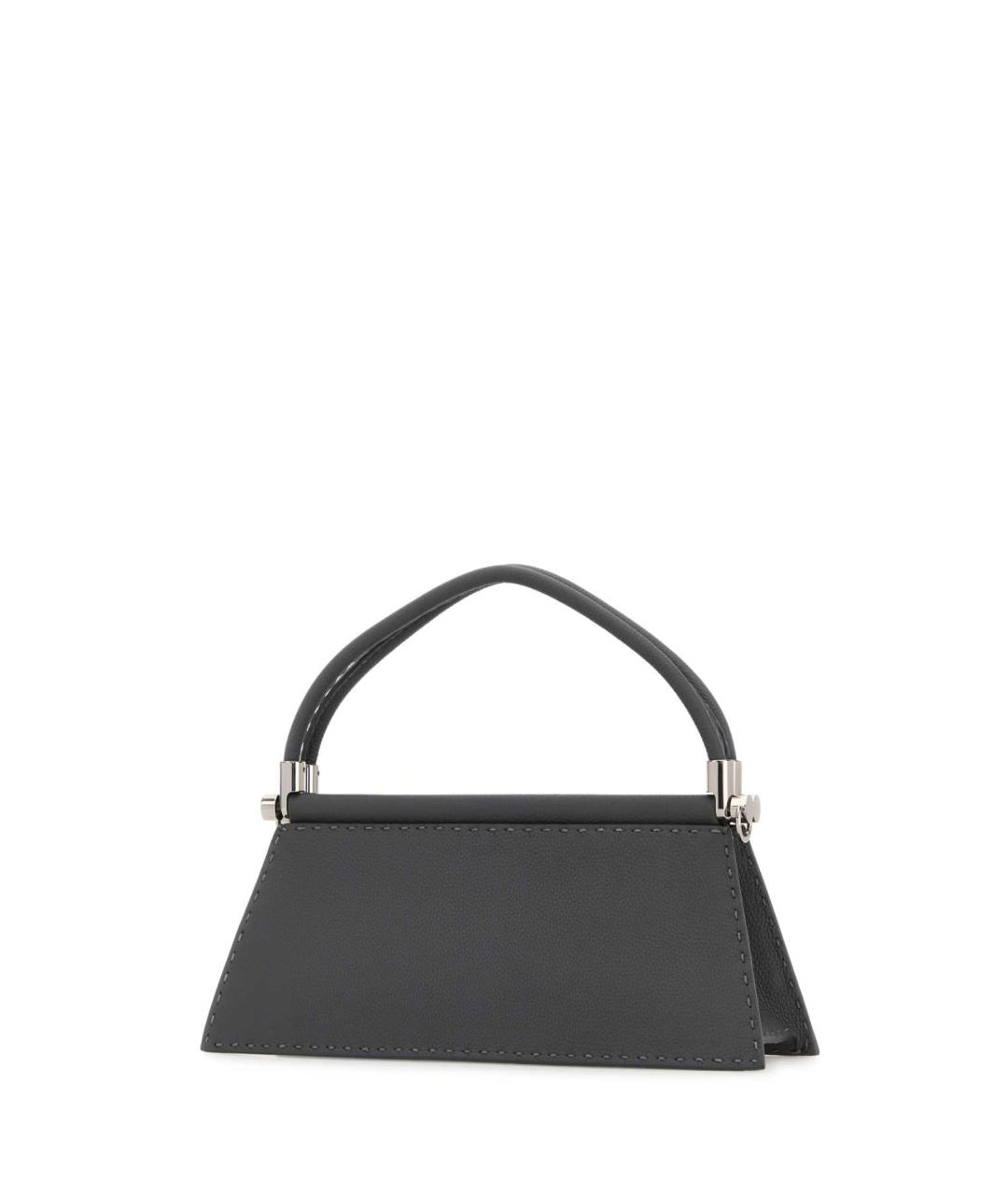 TESTONI Кожаная сумка с короткими ручками, фото 2