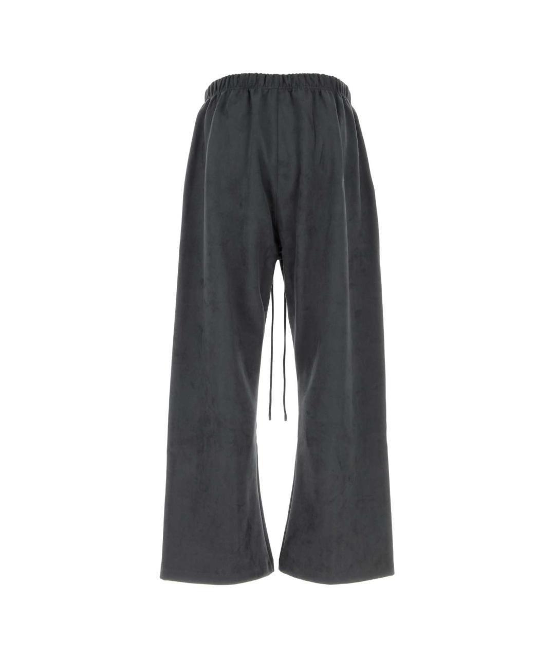 FEAR OF GOD ESSENTIALS Серые хлопковые повседневные брюки, фото 2
