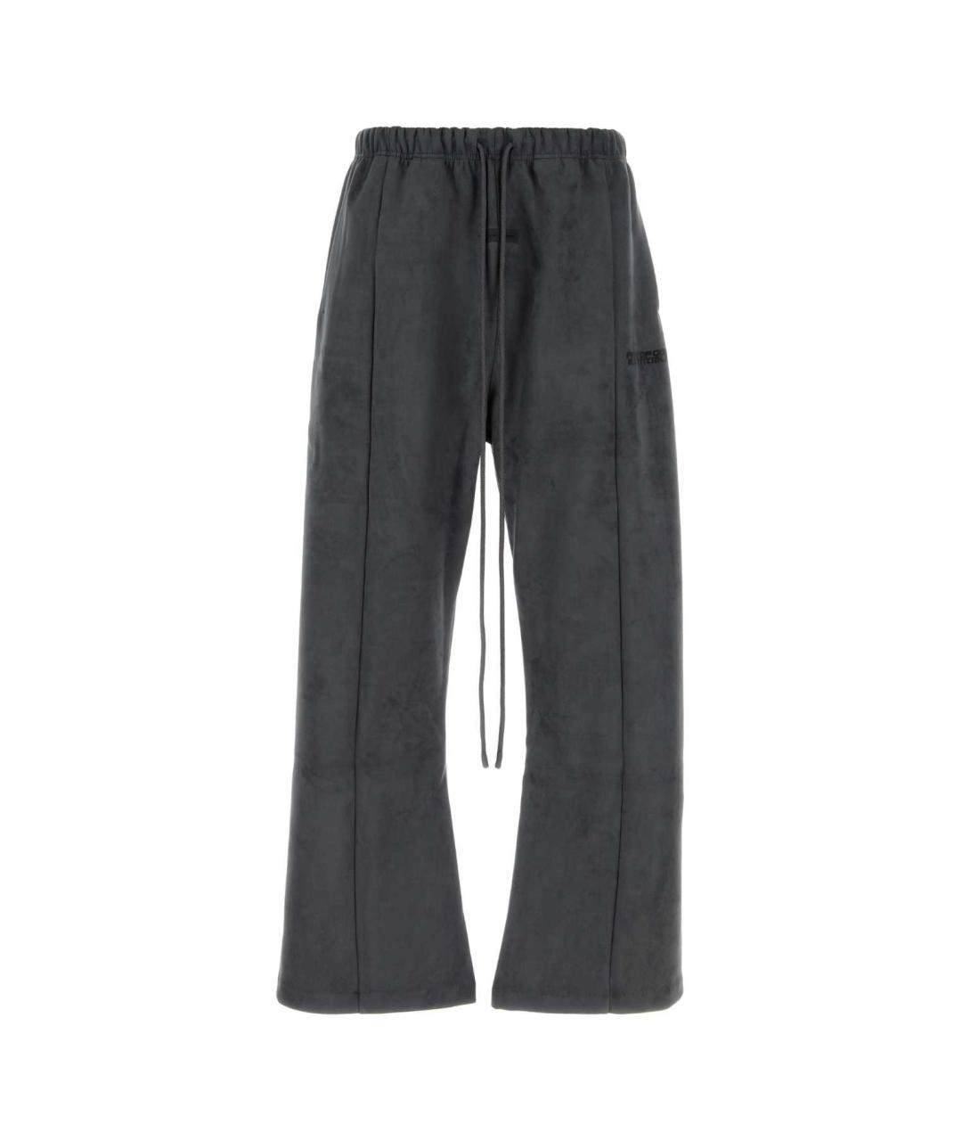 FEAR OF GOD ESSENTIALS Серые хлопковые повседневные брюки, фото 1
