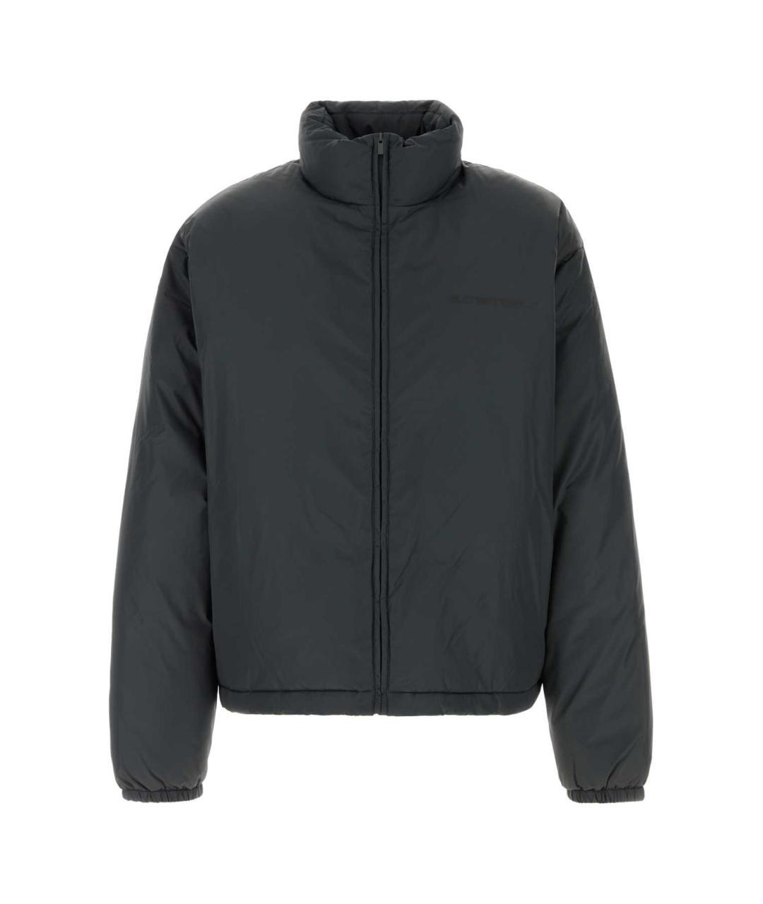 FEAR OF GOD ESSENTIALS Серая полиамидовая куртка, фото 3