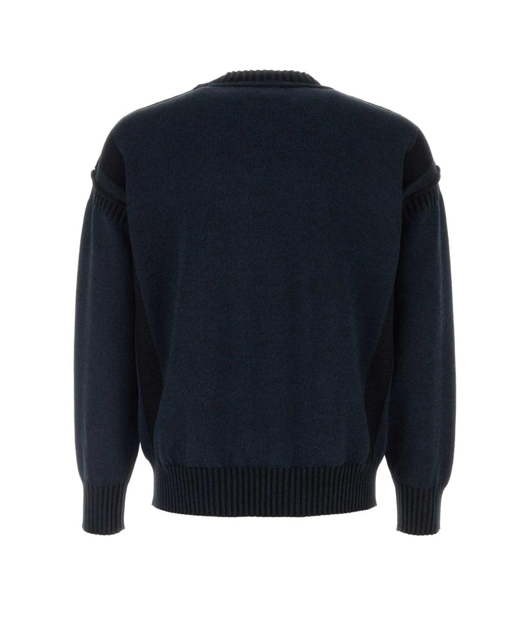 KENZO Синий хлопковый джемпер / свитер, фото 2