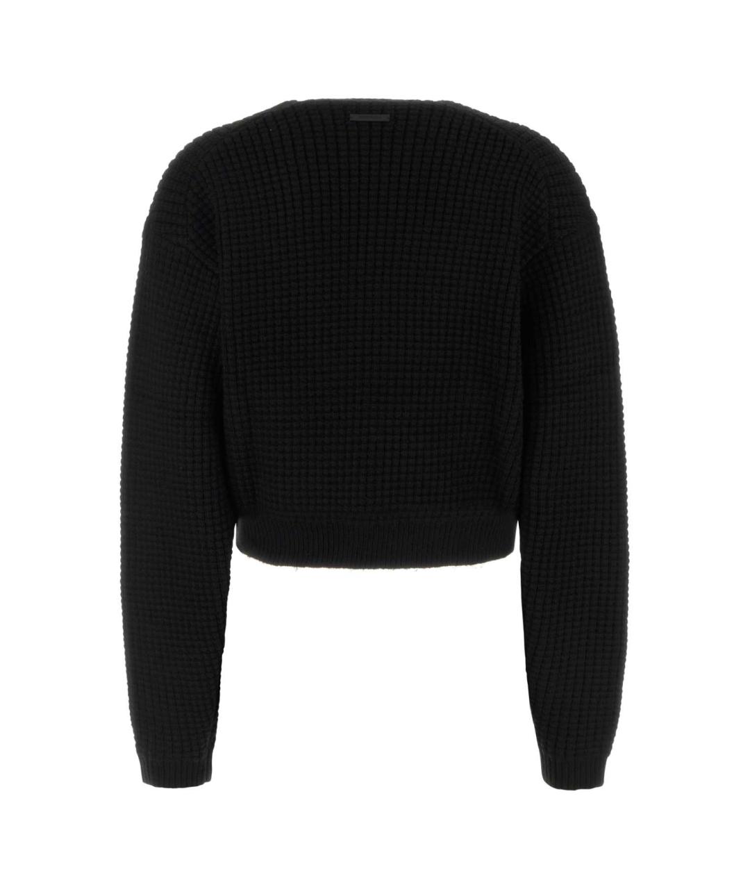 FEAR OF GOD ESSENTIALS Черный полиэстеровый джемпер / свитер, фото 2