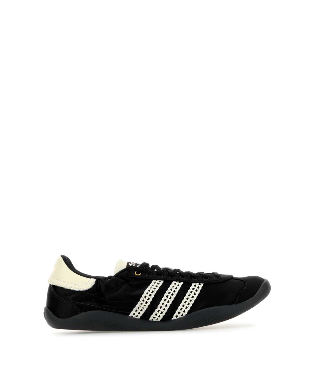 ADIDAS Черные текстильные кеды, фото 1