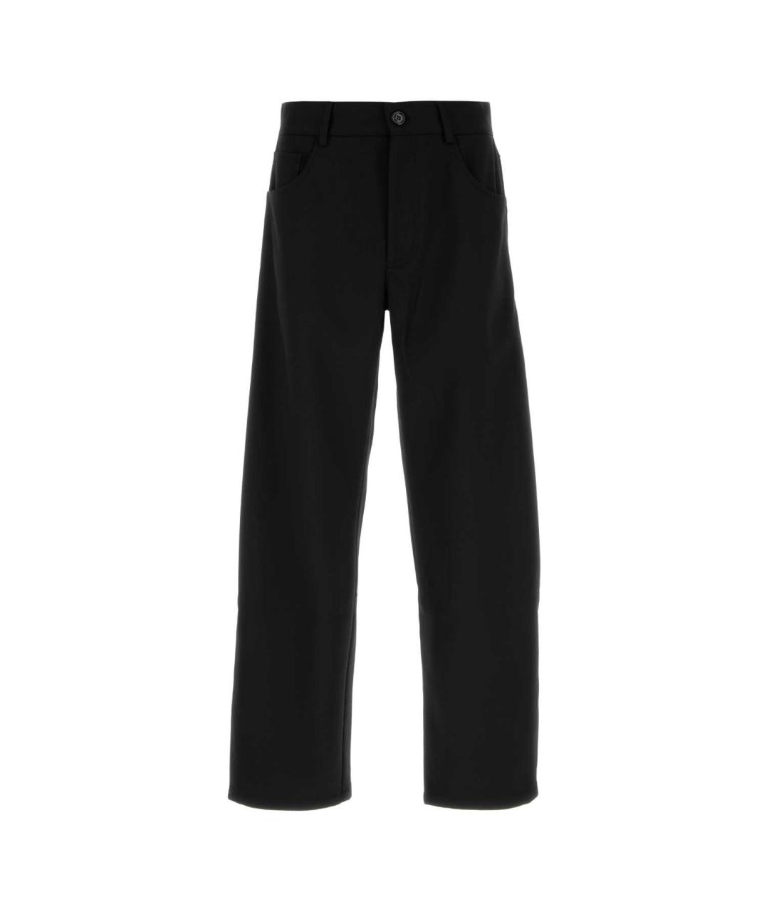 SEFR Черные полиэстеровые повседневные брюки, фото 1