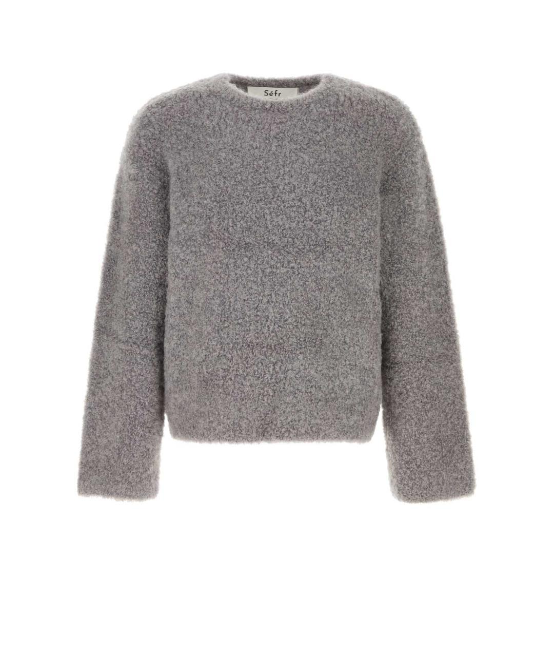 SEFR Серый шерстяной джемпер / свитер, фото 3