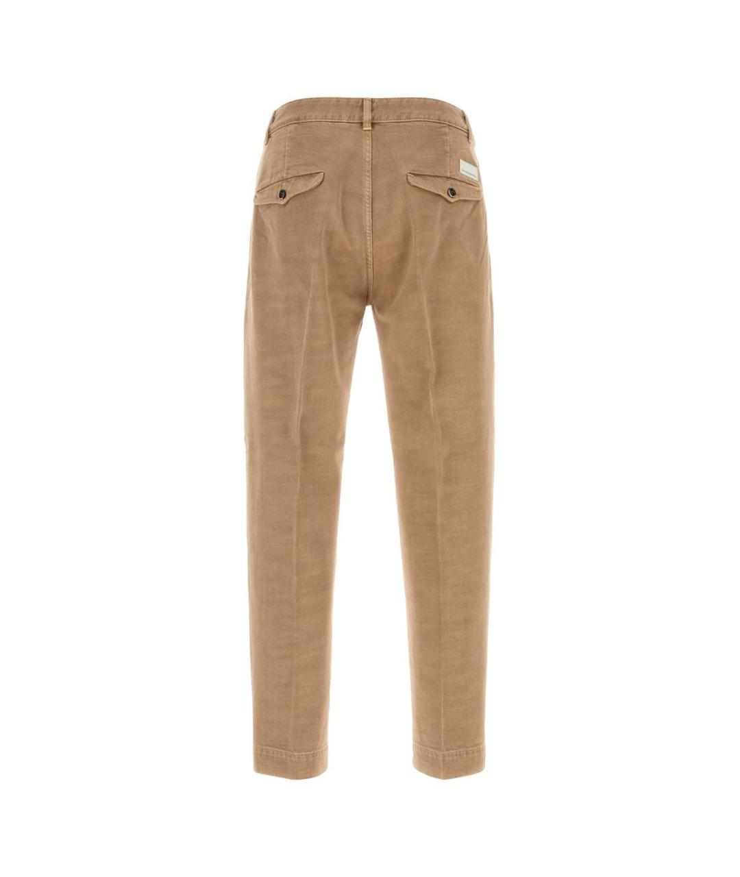 NINE IN THE MORNING Бежевые хлопковые прямые джинсы, фото 2