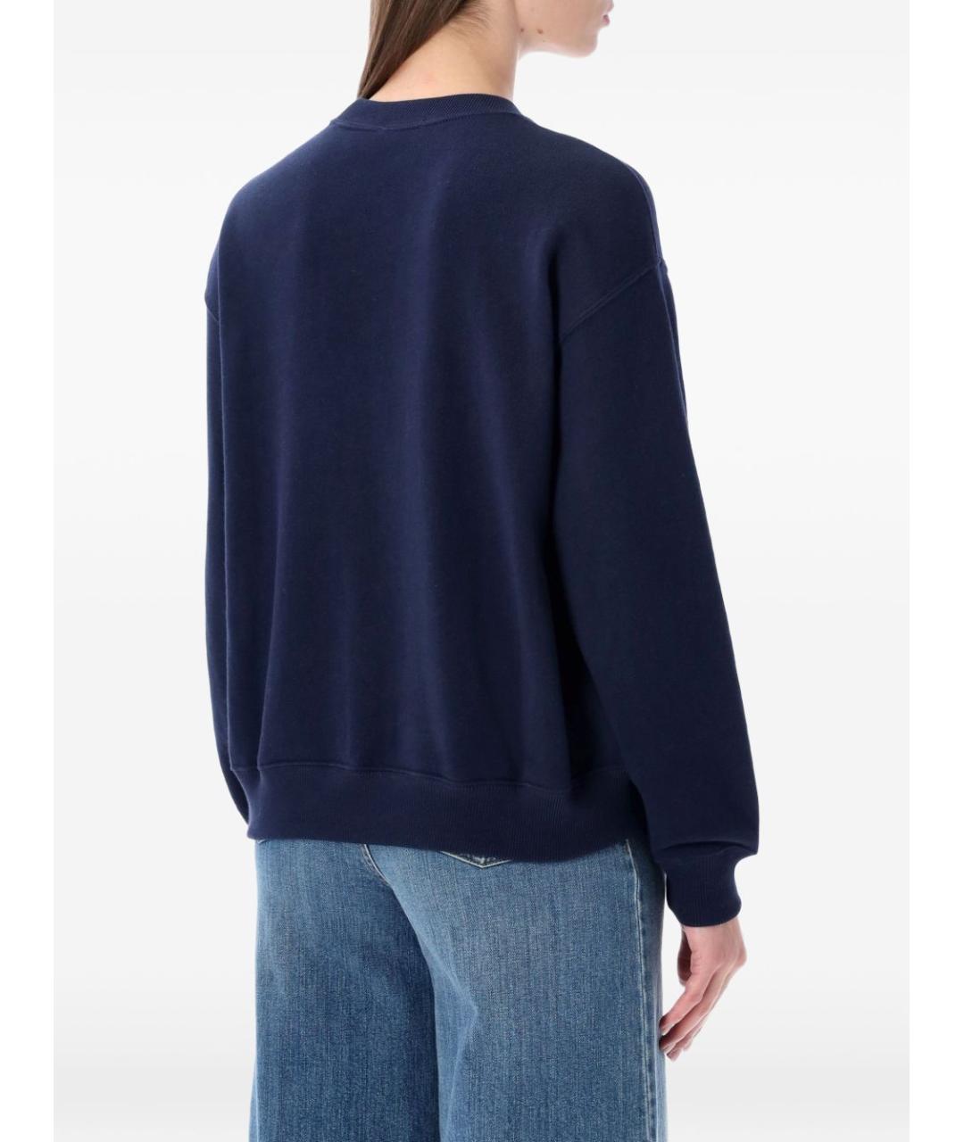 POLO RALPH LAUREN Синий хлопковый джемпер / свитер, фото 3